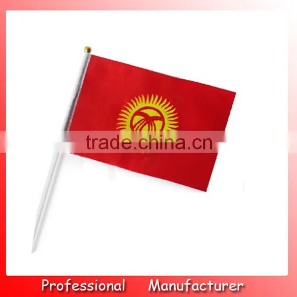 National Flag Pin Badge,red Color Algeria Badge Pin,2.5cm Polyester Metal Pin Badge photo-5