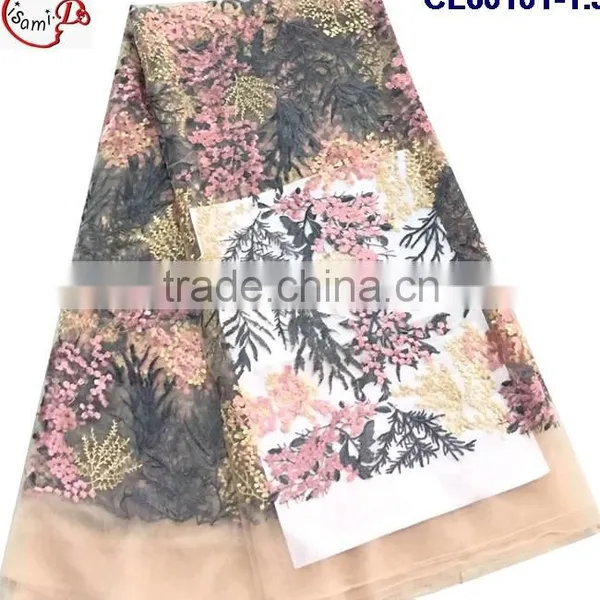 CL60101 Newest fashion big seling to all market good price high quality fancy african nigerien designs french lace