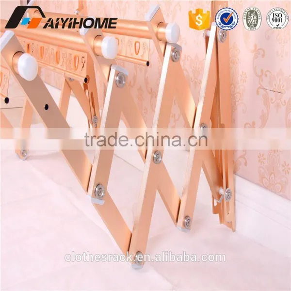 Hot Sale Clothes Dryer Rack, Used at Wall-mount, With Aluminum Tube and ABS Plastic