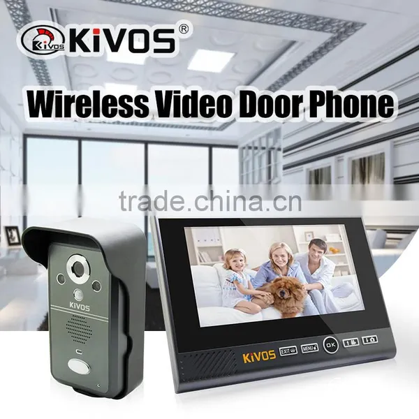 7" Home Security Camera Monitor IR Night Vision PIR Intercom Doorbell Wireless Video Door Phone photo-4