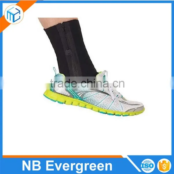 High Quality Sports Enhancement Cooper Nylon Compression Elasticated Ankle Brace photo-6
