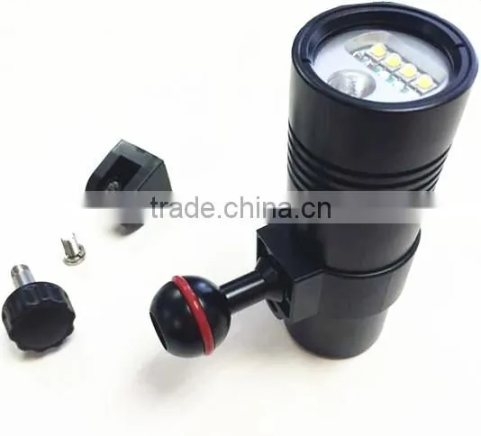 Most Powerful Scuba Led Wide Angle Diving Torch Underwater Video Light photo-2
