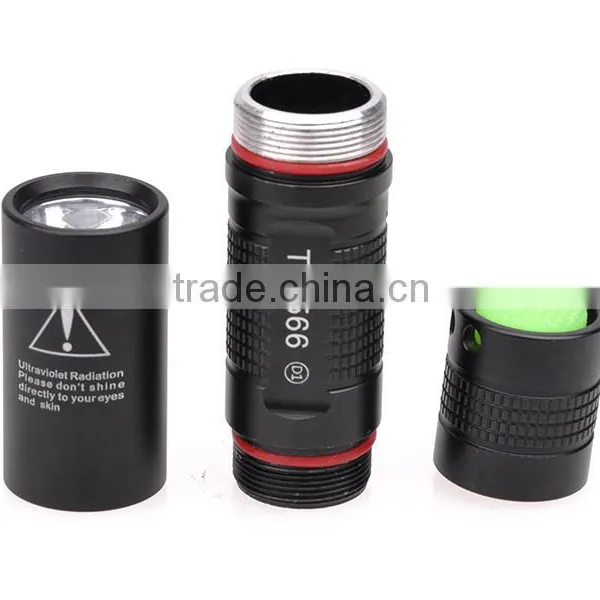 Purple Light 1W UV LED Flashlight for Money Detect Wholesale(365nm) photo-4