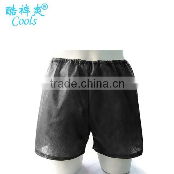 Mens Disposable Nonwoven Boxer Shorts/short Pants/boxer for Sauna/hotel/hospital