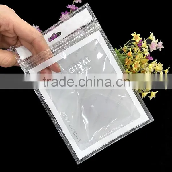 11*17cm(4.33*6.7")original Printing Packaging Pouch Hair Accessories Cheap Plastic Zipper Bag photo-6