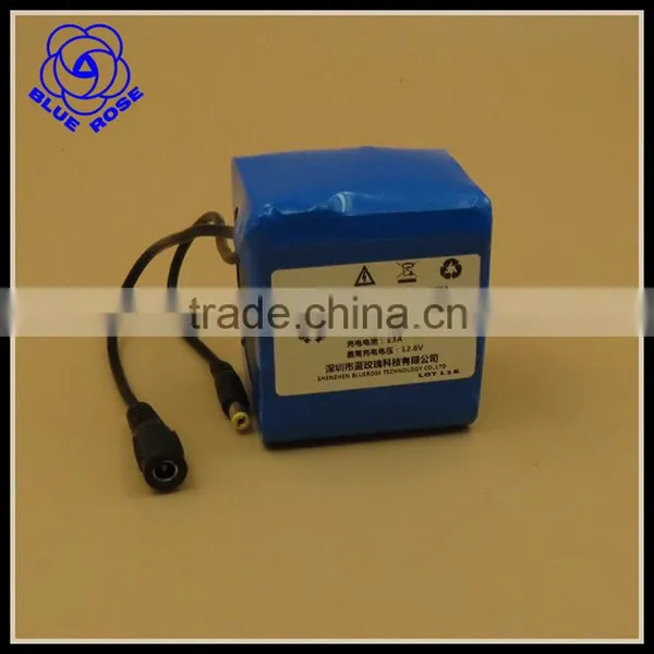 12V 11.1v 8Ah dc Power Source Lithium Battery photo-2