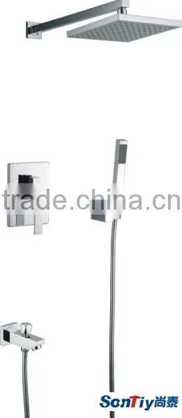 Concealed Mounted Brass Shower Faucet With Brass Spout 81203
