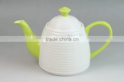 China Supplier Ceramic Tea Pot, White Ceramic Coffee Pot photo-3