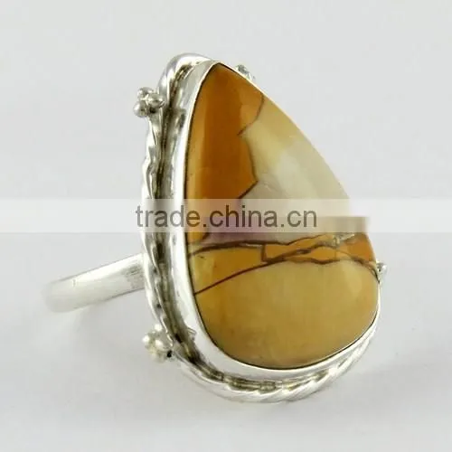 Dazzling Quality !! Bezel Setting Mookaite 925 Sterling Silver Ring, Indian Fashion Silver Jewellery, 925 Silver Jewellery