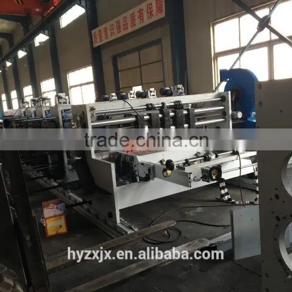 High Speed Automatic Carton Box Flexo Printer Slotter Die Cutter Machine photo-5