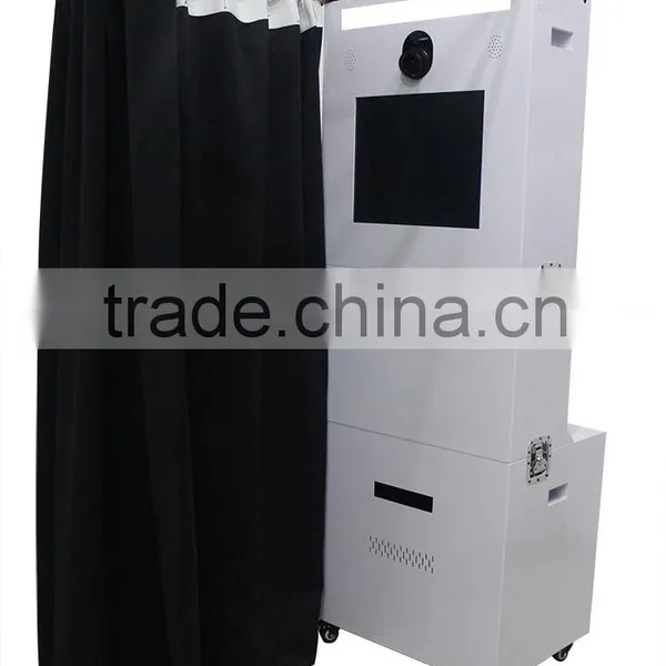 Factory Professinal Cheap 19" LCD Touch Screen Photobooth Party Wedding Kiosk Portable Photo Book Printing Machine Prices photo-4