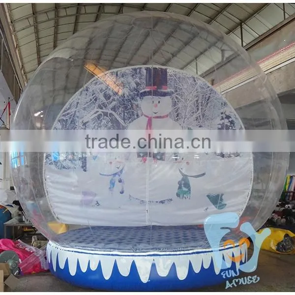 Wedding Snow Globe Inflate Snow Globe Christmas photo-5