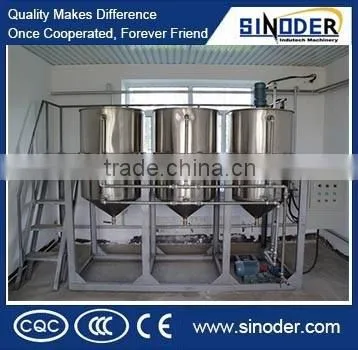 High Oil Purity Oil Refinery/ Edible Oil Refinery / Palm Oil Refinery Plant With CE Approved photo-2