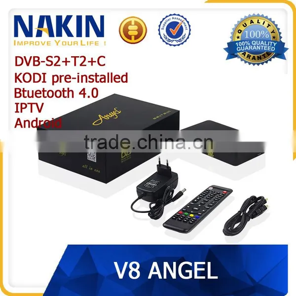 DVB-S2+T2+Cable V8 Angel 4K Satellite Receiver Quality Choice