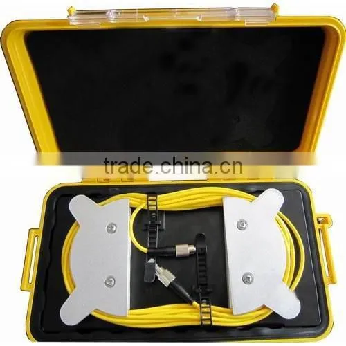 500m, 1km, 2km, 5km, 20km Metel/Yellow OTDR Launch Cable Box photo-3