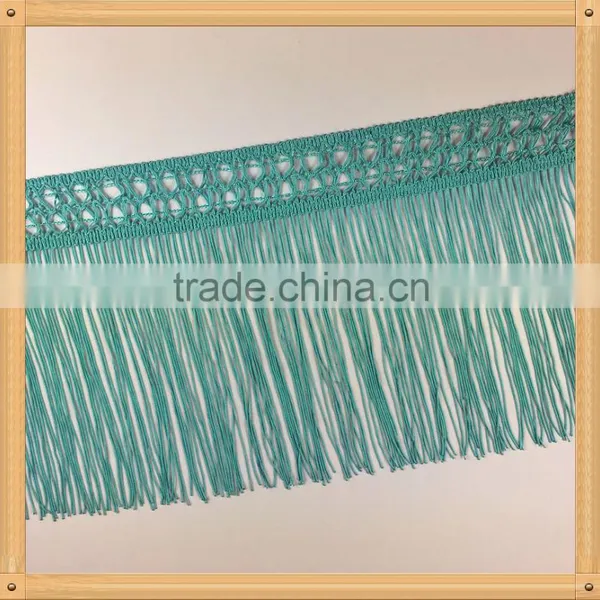 Polyester Yarn Tassel Fringe Trim For Garment , Trimming Of Home Textile photo-3
