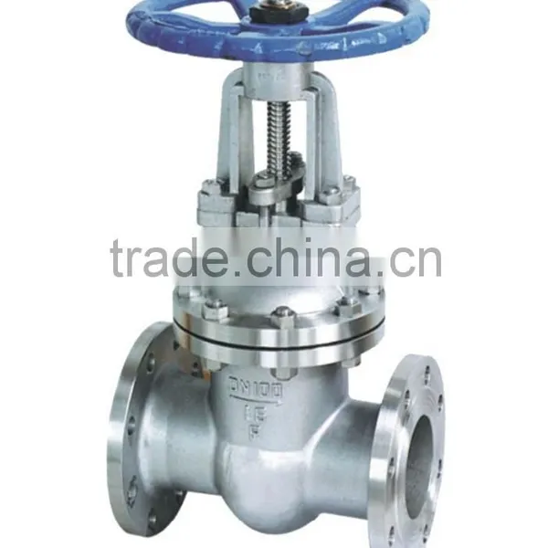 F304 Stainless Steel Handwheel Operated Rising Steam Gate Valve photo-4