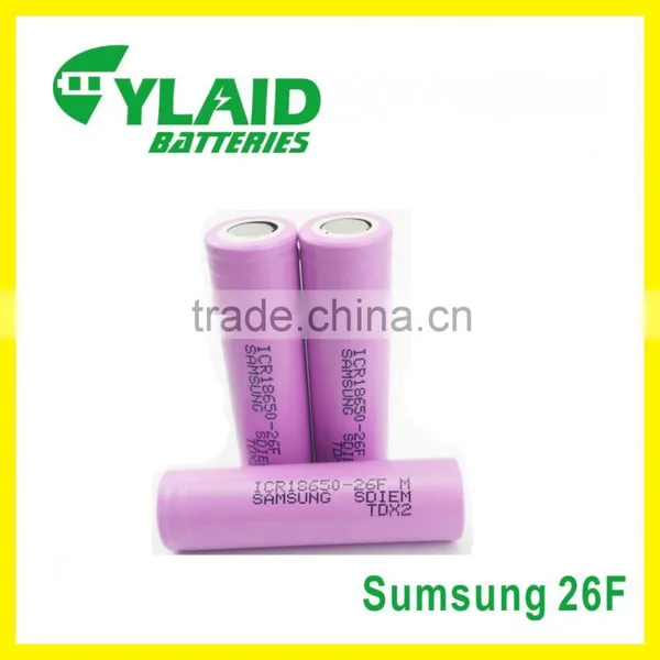 Hottest Free Sample Fast Shipping for Samsung Icr 18650 26f Us18650vt 18650 Batterie Batterie per Bici Elettriche Prezzi photo-3