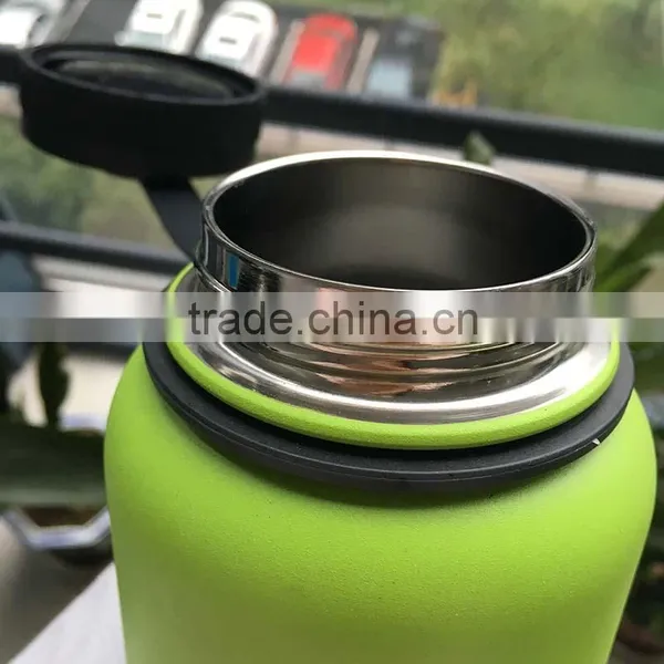 40oz Vacuum Sports Water Bottle/double-wall Stainless Steel Metal Flask/go Hiking 600ml Vacuum Travel Bottle photo-3