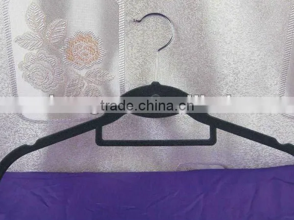 Anti-slipping Flocking Hanger