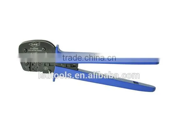 A-056B Crimping Plier for Non-insulated Plugs Connectors,hand Tools Type Flat Nose Plier LSD Brand photo-4