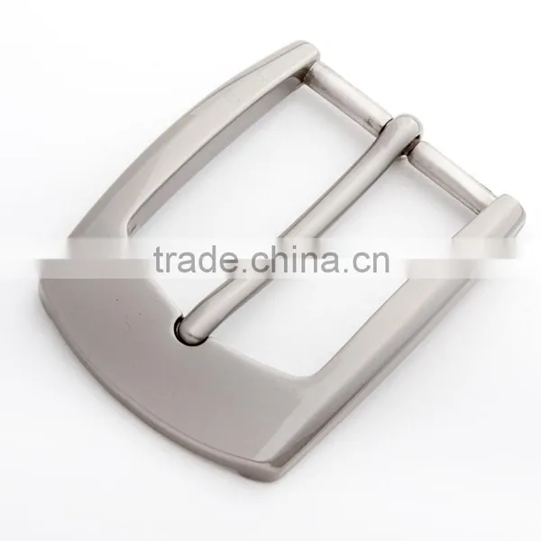 Wholesale Zinc Alloy Pin Brushed Silver Small Belt Buckles photo-4