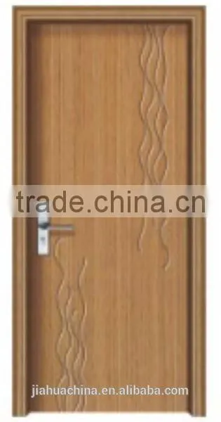 Toilet Pvc Door Wooden Interior Door Pvc Mdf Door photo-2