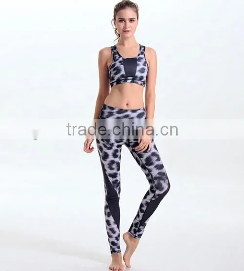 Leopard Print Girls Wearing Yoga Pants High Stretch Elastic Girls Wearing Yoga Pants photo-4