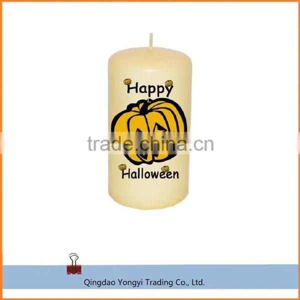Decorative Halloween Pillar Candles Flameless Candles photo-4