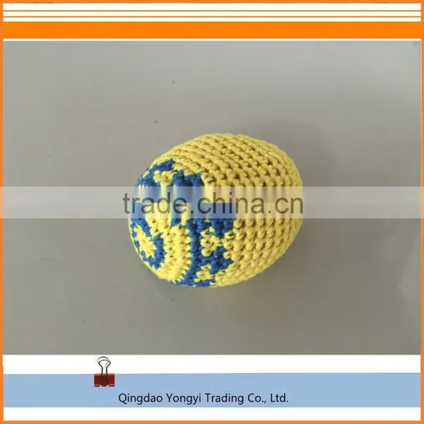 Woven Knitted Hacky Sack, Juggling Ball photo-5