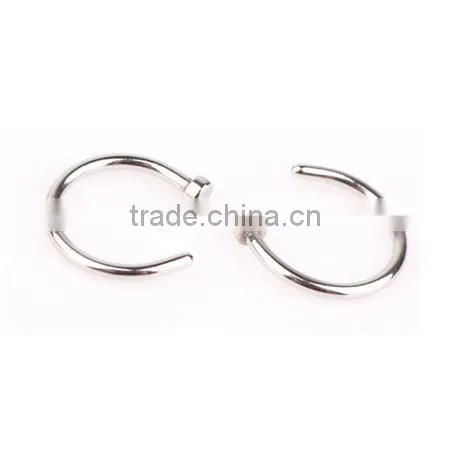 Punk Style New Fashion Nose Ring Stainless Steel photo-5