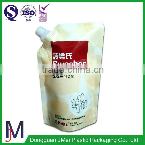 2016 New Products Stand up Juice Packaging Spout Pouch/packaging Spout Pouch for Milk Jelly photo-2