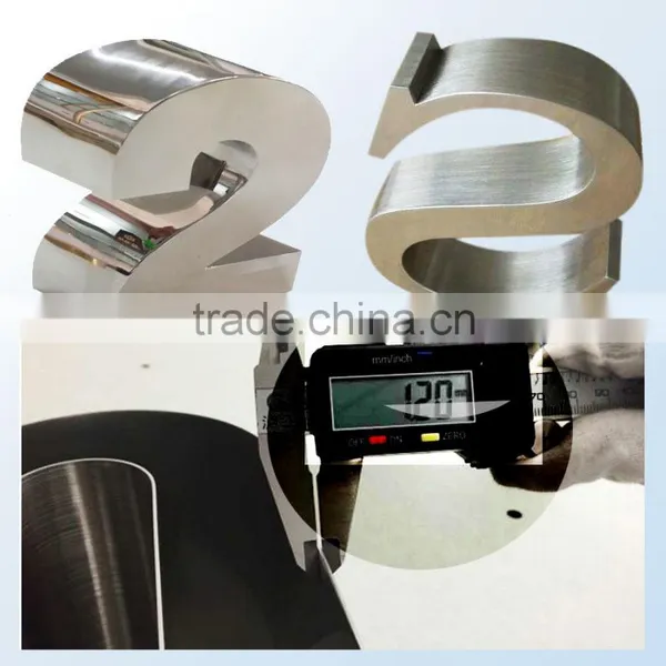 2015 New Product Stainless Steel Alumonum Letter Bending Machine for LED Letter Sign photo-5