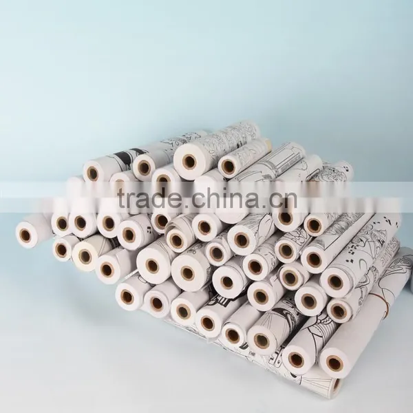 factory supply coloring paper roll producer