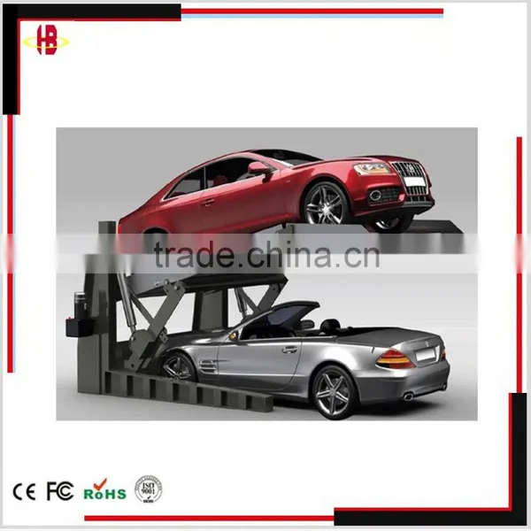 garage car parking stack