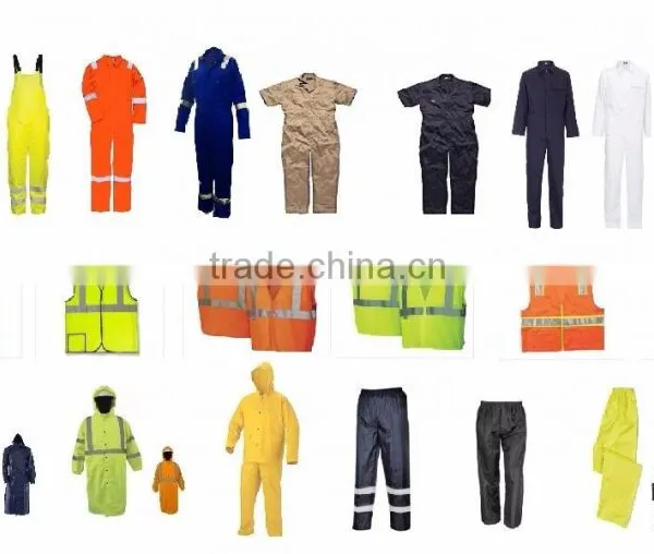 Safety Work Wear,safety Coverall, Safety Vests, Safety Jackets, Safety Trousers