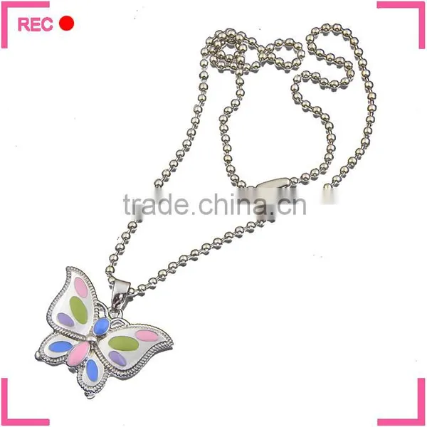 Fancy Ladies Necklaces Design Butterfly Pendant, for Women Latest Model Fashion Necklace photo-2