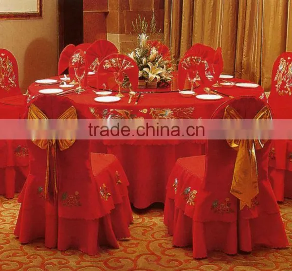 wholesale Modern wedding round nylon table cloth