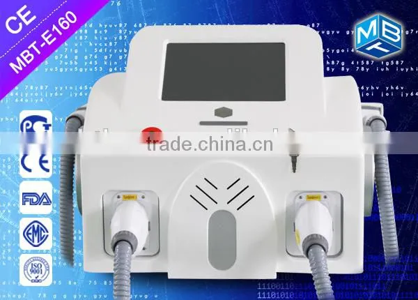 Two Handles IPL RF Elight SHR Beauty Machine for Beauty Salon Treatment for Face and Body photo-3