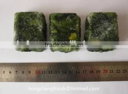 China High Quality BQF Frozen Spinach Block photo-2