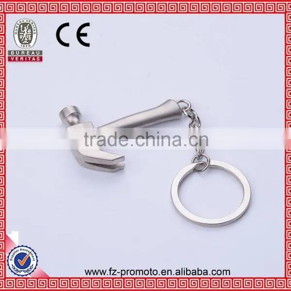 Hot Sale Mini Adjustable Wrench Personalized Nickle Color Keychain photo-3