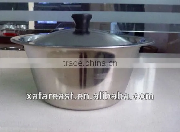 10pcs stainless steel indian cooking pot set