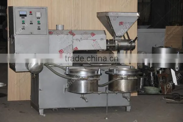 Automatic Spiral Sunflower Oil Extracting Machine/Castor Oil Press Machine photo-3