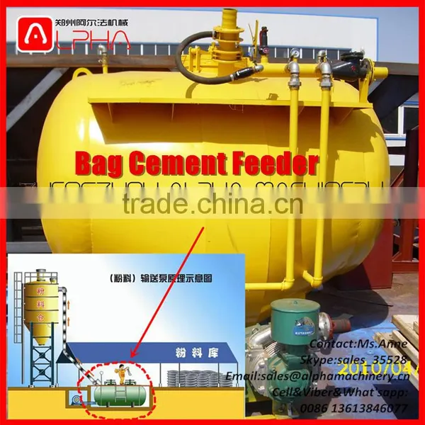 50KG Bag/Ton Bagged Cement Loading Into Cement Silo 50T 100T/Bagged Cement Loading Machine/Cement Feeder Conveyor photo-2