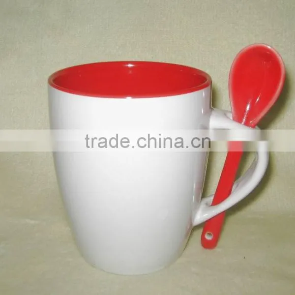 Ceramic Cup With Spoon photo-3