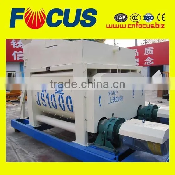 Hot Sale Electric Engine Concrete Mixer JS1000 Towable Concrete Mixers photo-6
