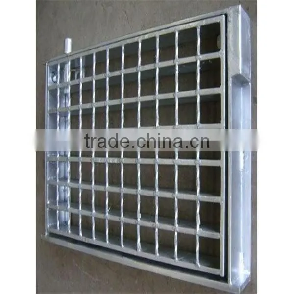 2015 Hot Sale High Quality Mild Platform Flooring Galvanized Welded Steel Grating photo-5