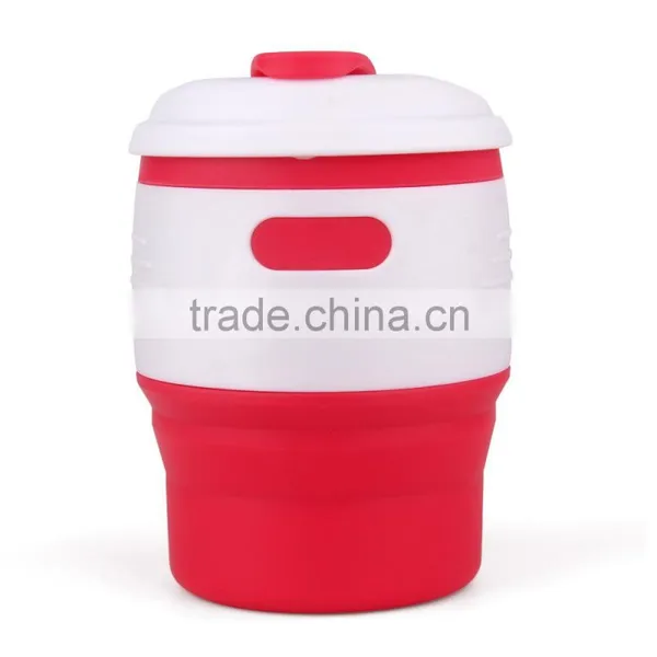 Colorful Soft Non-toxic Collapsible Silicone Mugs for Sublimation photo-3