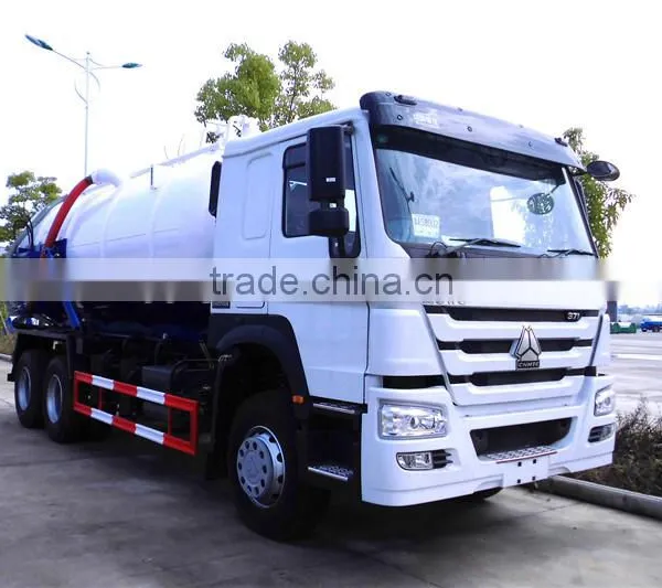 New Condition 20M3 4X2 Sewage Disposal Vehicle With Howo Chassis photo-4