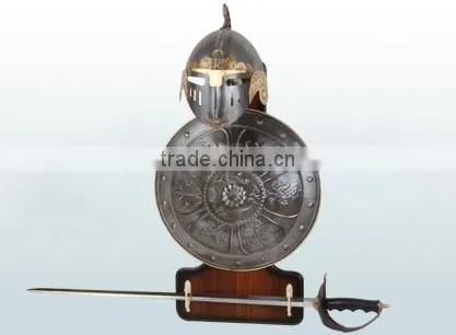 Medieval Leather Decorative Shield photo-6